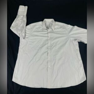 Ascot Chang Mens Gray Long Sleeve Button Up Shirt..See measurements.